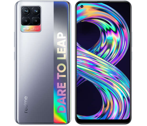 realme 8 8+128GB Cyber Silver - 684973 - zdjęcie